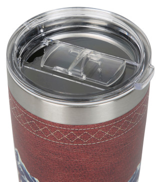 Thumbnail 2: Brighten the Season 30 Oz America Kind of Place Stainless Steel Tumbler 