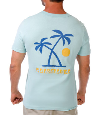 Thumbnail 1: Quiksilver Men's Short Sleeve Crew Neck Graphic Tee 