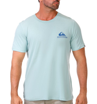 Thumbnail 6: Quiksilver Men's Short Sleeve Crew Neck Graphic Tee 