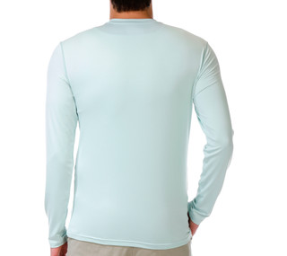 Thumbnail 2: HI TEC Men's Long Sleeve Crew Neck Graphic Tee 