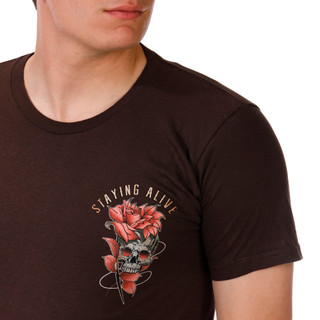 Thumbnail 2: Inspired Culture Men's Short Sleeve Crew Neck Graphic Tee 