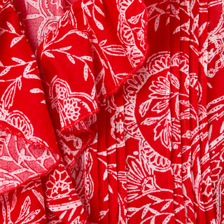 Thumbnail 4: Coral Bay Petite Sleeveless Ruffle Front Top 