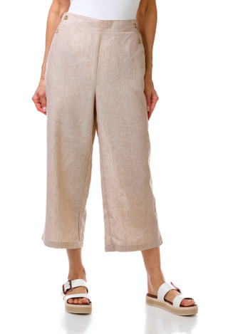 Thumbnail 1: Zac & Rachel Women's Sailor Button Capris 