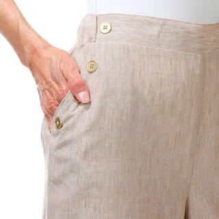 Thumbnail 3: Zac & Rachel Women's Sailor Button Capris 