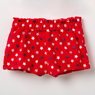 Thumbnail 4: Baby Essentials Baby Girls 3 Pc Americana Shirt & Shorts Set 