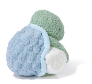 Thumbnail 3: Elegant Baby Baby's Plush Turtle Toy 