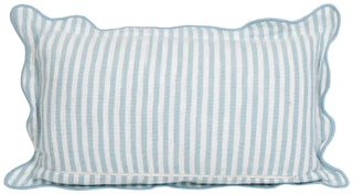 Thumbnail 2: Beach Bungalow 14x24 In Scalloped Shell Decorative Pillow 