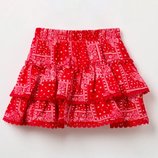 Thumbnail 6: No Comment Big Girls 2 Pc Bandana Tank & Skort Set 