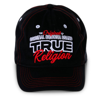 Thumbnail 3: True Religion Men's Cotton Logo Baseball Cap 