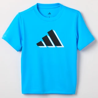 Thumbnail 2: Adidas Little Boys 2 Pc Short Sleeve Shirt & Shorts Set 