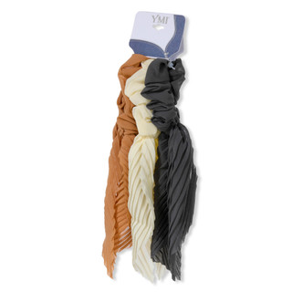 Thumbnail 3: YMI 3 Pk Scarf Scrunchies 