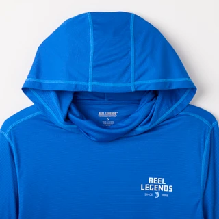 Thumbnail 4: REEL LEGENDS Men's Long Sleeve Hoodie Fishing Shirt 