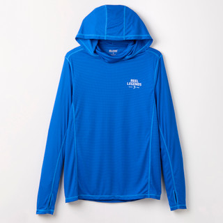 Thumbnail 1: REEL LEGENDS Men's Long Sleeve Hoodie Fishing Shirt 