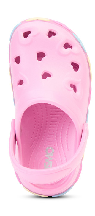 Thumbnail 5: Laura Ashley Girls Lighted Heart Clogs 
