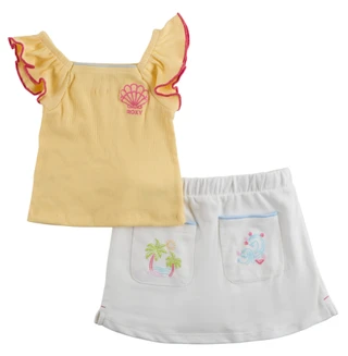Thumbnail 1: ROXY Little Girls 2 Pc Tank & Skort Set 