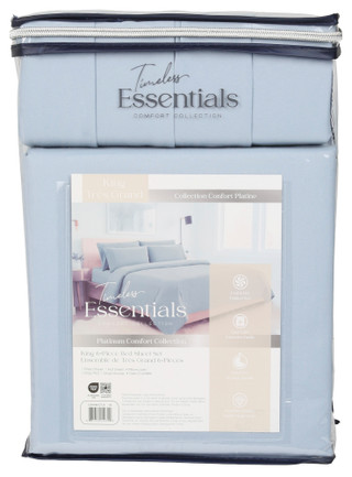 Thumbnail 2: Timeless Essentials 6 Pc King Micro Washed Sheet Set 