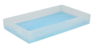 Thumbnail 1: 7x4 Blue Swirl Tray 