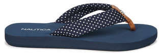 Thumbnail 3: Nautica Women's Dot Manon Flip Flops 