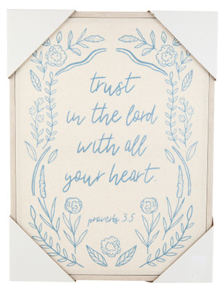 Thumbnail 1: Masterpiece Studios 18x24 Trust In The Lord Wall Art 
