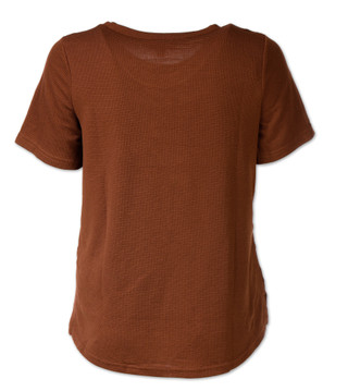 Thumbnail 2: Anneliese Women's Plus Textured Side Buttons Top 