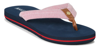 Thumbnail 1: Nautica Women's Stripe Renwick Flip-Flops 