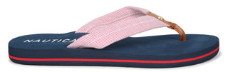 Thumbnail 2: Nautica Women's Stripe Renwick Flip-Flops 