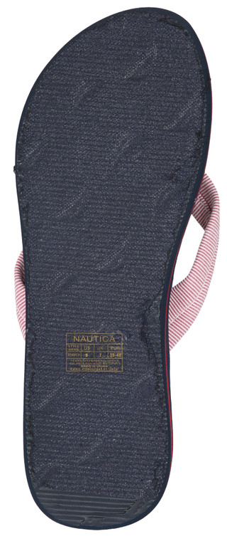 Thumbnail 3: Nautica Women's Stripe Renwick Flip-Flops 