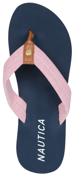 Thumbnail 4: Nautica Women's Stripe Renwick Flip-Flops 