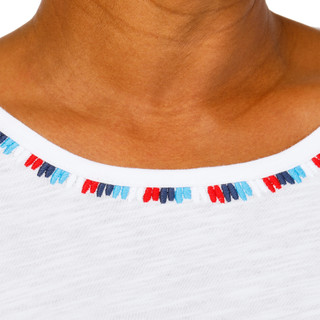 Thumbnail 4: Kate Park Women's Plus Embroidered Top  