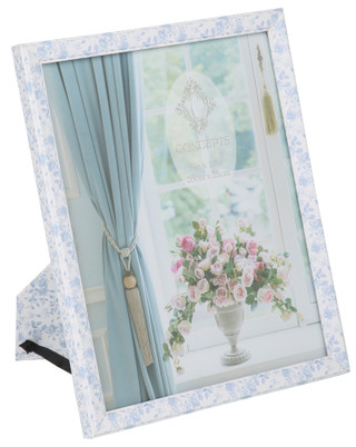 Thumbnail 1: CONCEPTS IN TIME 8x10 Toile Floral Picture Frame 