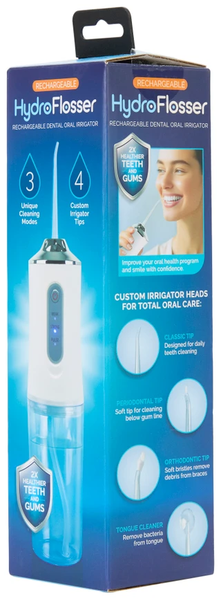Thumbnail 2: Ideas in Motion Rechargeable Hydro Flosser 