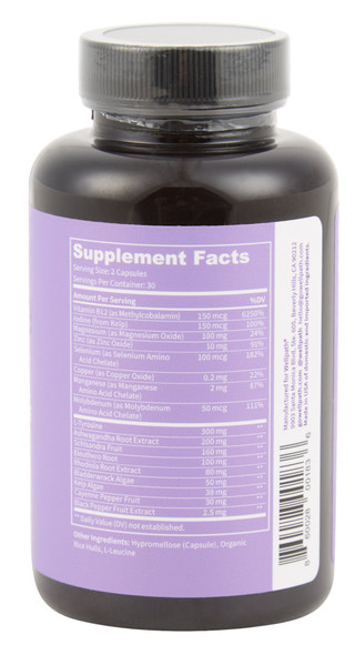 Thumbnail 2: Wellpath 60 Ct Thyroid Support Capsules 