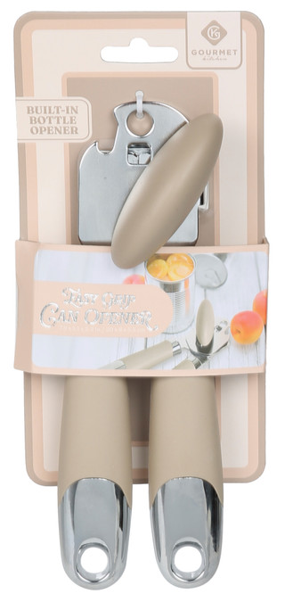 Thumbnail 1: GOURMET KITCHEN Easy Grip Can Opener 