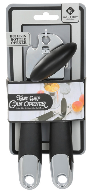 Thumbnail 1: GOURMET KITCHEN Easy Grip Can Opener 