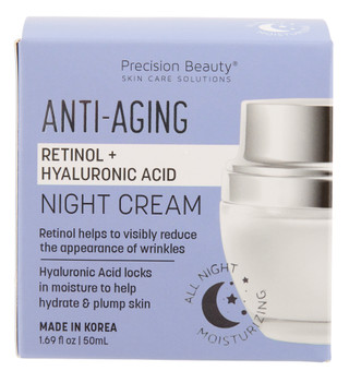 Thumbnail 1: Precision Beauty 1.7 oz Anti-Aging Retinol & Hyaluronic Acid Night Cream 