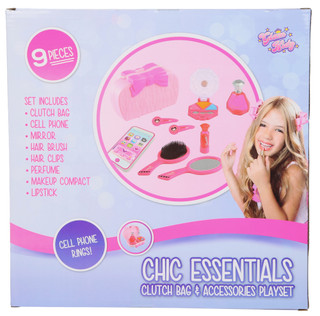 Thumbnail 2: Brooklyn Lollipop 9 Pc Chic Essentials Clutch Bag & Accessories Play Set 