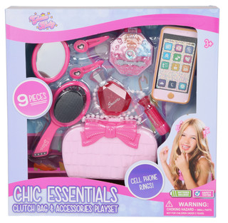 Thumbnail 1: Brooklyn Lollipop 9 Pc Chic Essentials Clutch Bag & Accessories Play Set 
