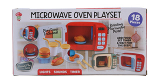 Thumbnail 2: Brooklyn Lollipop 18 Pc Microwave Oven Playset 