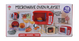 Thumbnail 2: Brooklyn Lollipop 18 Pc Microwave Oven Playset 