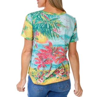 Thumbnail 2: Onque Women's Graphic Print Top  