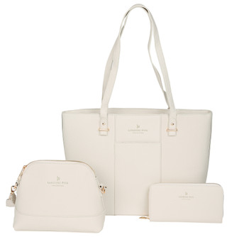 Thumbnail 1: London Fog 3-in-1 Allison Crossbody, Tote & Wallet Set  