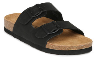 Thumbnail 1: Comfortaire Women's Double Band Footbed Sandals 