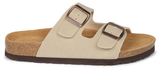 Thumbnail 2: Comfortaire Women's Double Band Footbed Sandals 