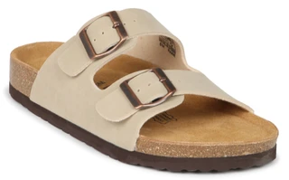 Thumbnail 1: Comfortaire Women's Double Band Footbed Sandals 