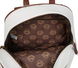 Thumbnail 3: White Mountain Pebble Leather Backpack 