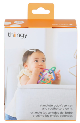 Thumbnail 2: Quark Thiingy Sensory Silicone Teething Ball 