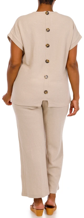 Thumbnail 1: Chenault Women's Plus 2 Pc Pants Set  