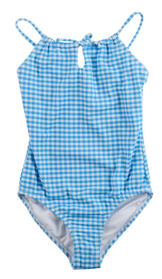 Thumbnail 1: Raisins Girls Big Girls Gingham One-Piece Swimsuit 