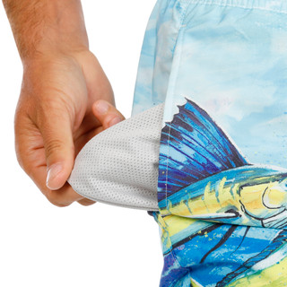 Thumbnail 3: REEL LEGENDS 7 Volley Print Swim Shorts 