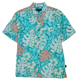 Thumbnail 1: MARGARITAVILLE Men's Short Sleeve Button Down Shirt 